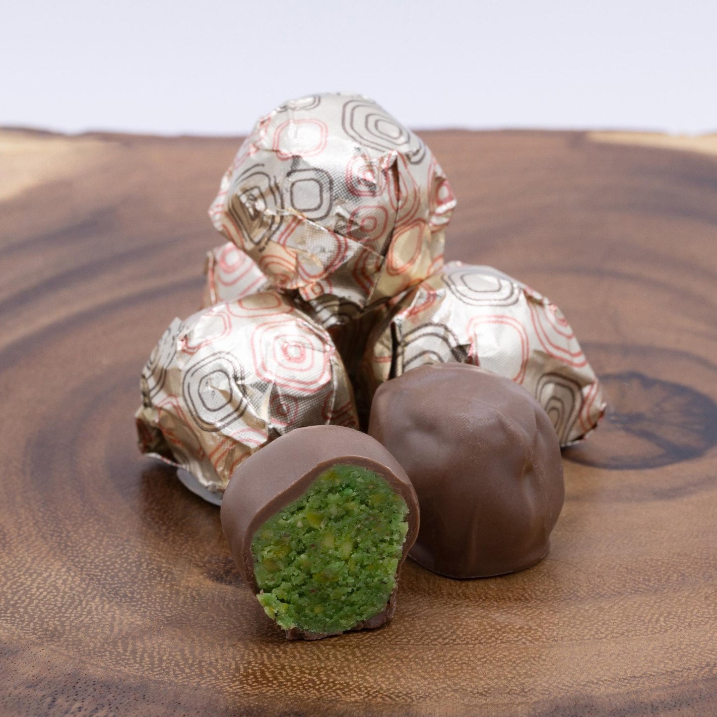Pistachio Dough - Milk Chocolate 0.5lb