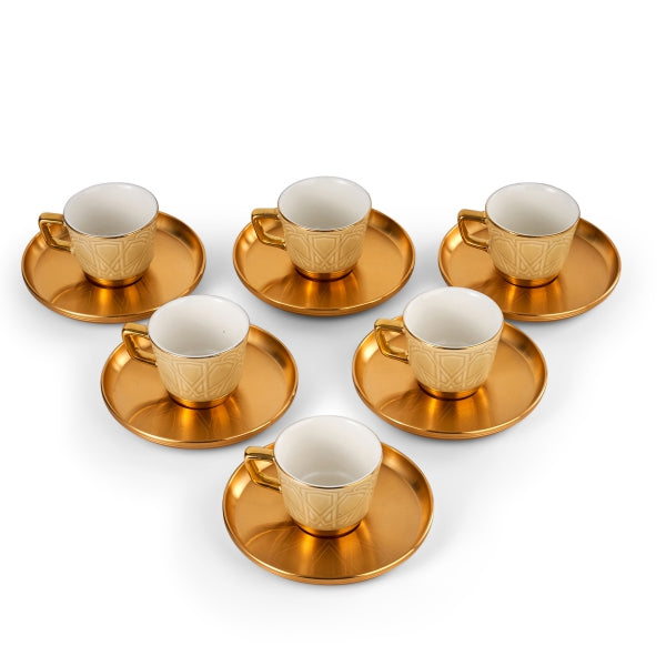 Majlis - Luxurios Turkish Coffee Cups, Set Of 12