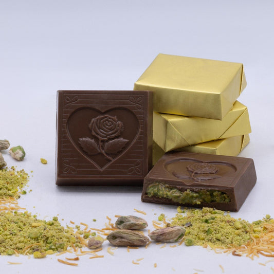 Dubai Chocolate – Creamy Milk Pistachio Kunafeh