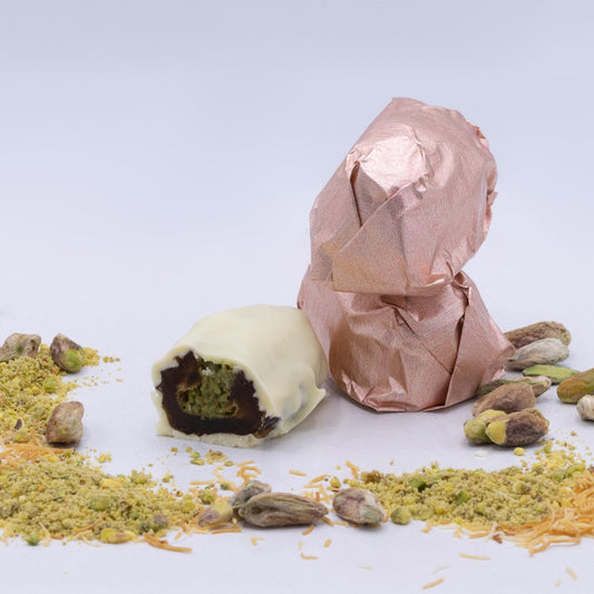Dubai Chocolate Date Delights – Velvet White