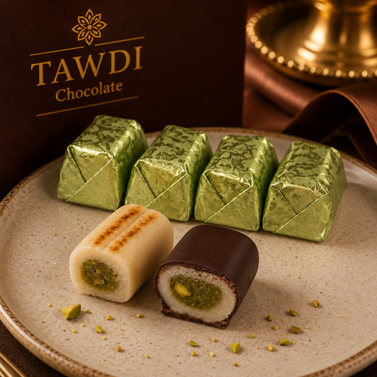 TAWDI Dark Chocolate Marzipan Piece – artisan marzipan in dark chocolate, Anaheim CA