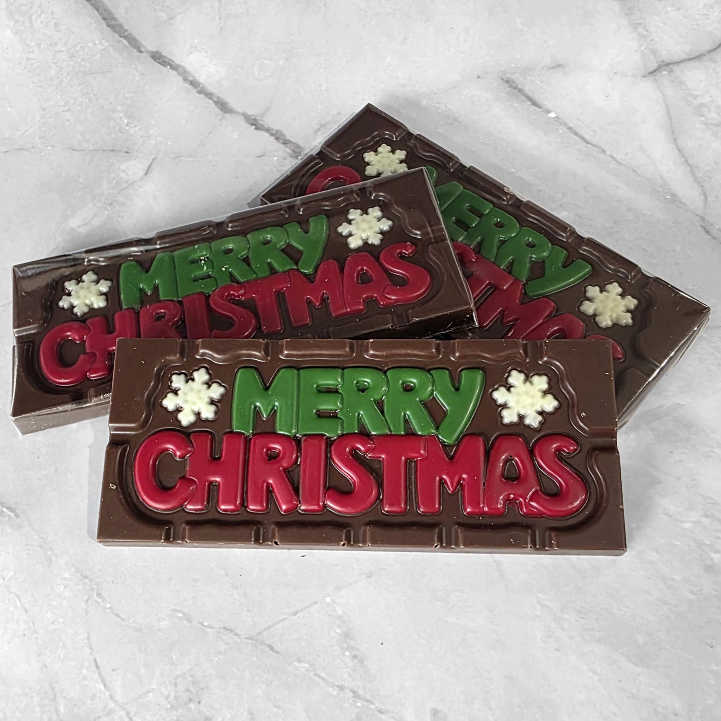 Christmas Plain Milk Chocolate Bars – Pack of 3 (44g each)
