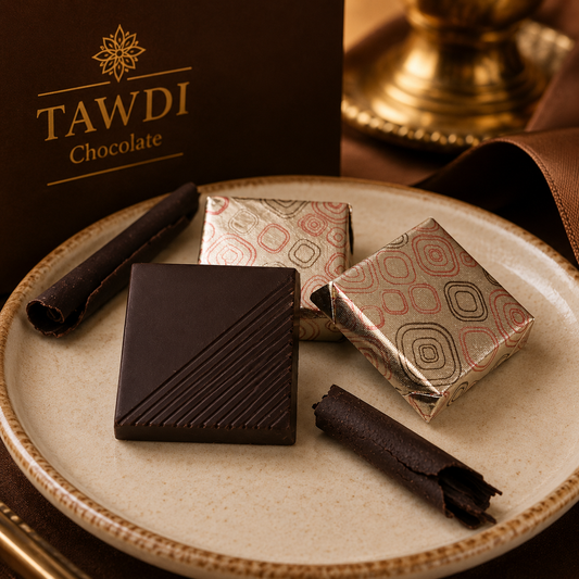 TAWDI Pure Dark Chocolate – 74% Signature Blend, artisan chocolate by weight, Anaheim CA