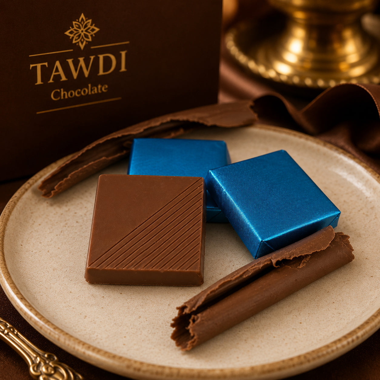 TAWDI Pure Milk Chocolate – Signature Blend, artisan chocolate by weight, Anaheim CA